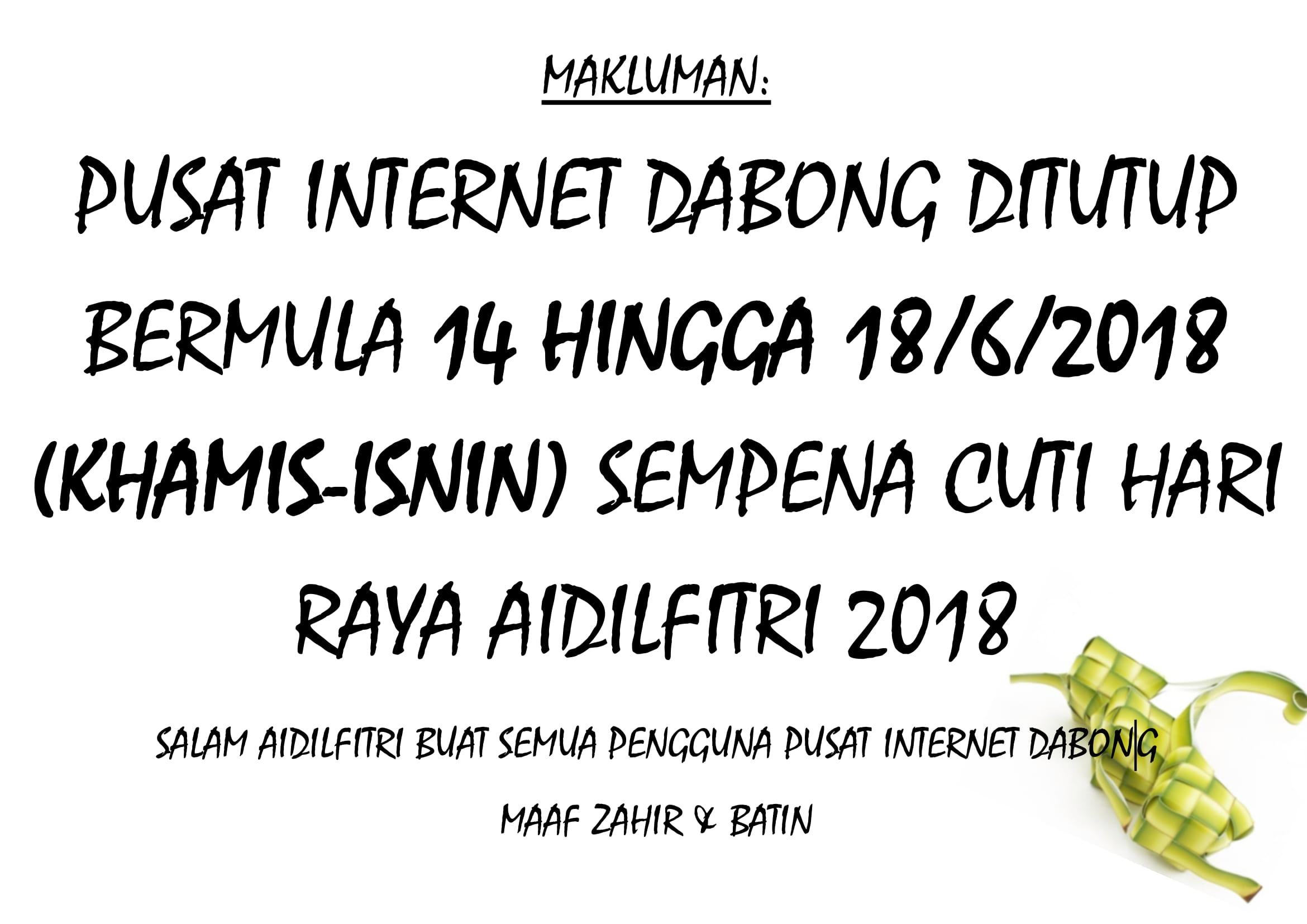 CUTI RAYA 1