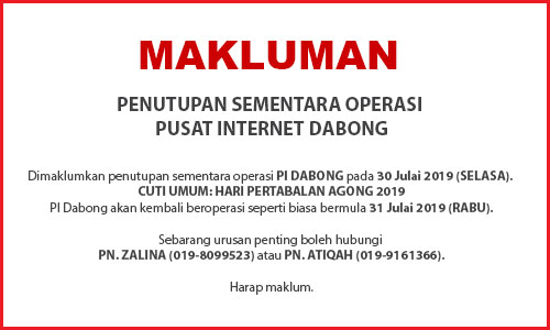 NOTIS PENUTUPAN 300719