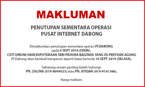 NOTIS PENUTUPAN PI AGONG